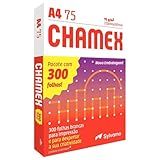 Papel Sulfite  Chamex  A4  75 Gramas  Pacote De 300 Folhas