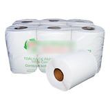 Papel Toalha Bob 100 Hd Alavanca 20 Gr m 6 Rolos 20x200 Mt