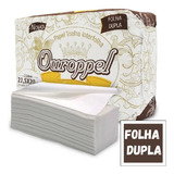 Papel Toalha Interfolha Folha Dupla Branco Luxo 1000 Folhas
