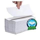 Papel Toalha Interfolhado Extra Branco Luxo Premium Duas Dobras 20x21 Cm 10 000 Fls