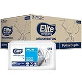 Papel Toalha Interfolhado Folha Dupla Elite Plus 2400 Folhas Kit Com 12 Pacotes De 200 Folhas Cada Toalha Interfolha Folha Dupla