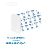 Papel Toalha Interfolhado Kleenex Supreme Extra Luxo 150fls