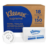 Papel Toalha Interfolhado Kleenex Supreme F