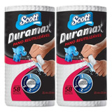 Papel Toalha Pano Reutilizavel Scott Duramax C 2 Rolos