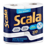 Papel Toalha Scala Máxima Absorção Pacote Com 2 Rolos