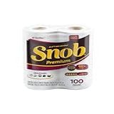 Papel Toalha Snob Multiuso Folha Tripla Branca 100fls