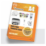 Papel Transfer A Laser 90 Gramas Alto Brilho 500 Folhas