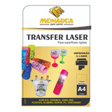 Papel Transfer Laser Caneca Copo Caneta A4 100g 100 Folhas