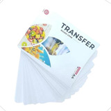 Papel Transfer Laser Rigido A4 100gr 100 Folhas Alto Brilho
