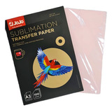 Papel Transfer Sublimação Fundo Rosa 100 Folhas A3 Inkjet