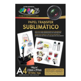 Papel Transfer Sublimático A4 100g Off Paper 100 Folhas