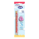 Papelaria Fofa Leo leo Kit 4 Itens Criativos Fini
