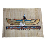 Papiro Egípcio Original Com Temas Faraônicos