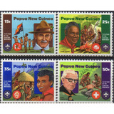 Papua Nova Guiné Escotismo 1982 S completa