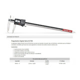 Paquimetro 300mm 12 Digital 0 01mm Starrett