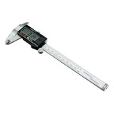 Paquímetro Digital Em Aço Inox 150mm Com Estojo Bateria Mtx