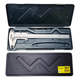 Paquímetro Manual Analógico Universal 150mm Aço Inox Estojo