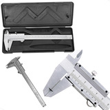 Paquimetro Manual Universal Analogico Aço Inox Case 150mm