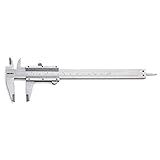 Paquímetro Universal 150mm Em Aço Carbono KINGTOOLS 500150
