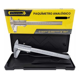 Paquímetro Universal Analógico 6 150mm Em Aço 0 05mm