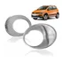 Par 2 Aplique Aro Copo Cromado Farol Milha Crossfox 2011 A14