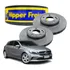 Par 2 Disco Freio Dianteiro Mercedes A200 2013 2014 2015