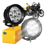Par 2 Farol Auxiliar Led Valuefit Hella 18w Moto Gs Tenere