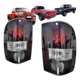 Par 2 Lanterna Traseira Rubi Fume Ranger 1998 99 00 01 03 04