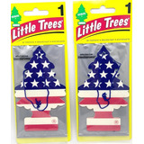Par 2 Little Trees Aromatizante Cheirinho Carro Vanilla Eua