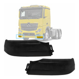 Par Acabamento Spoiler Do Parachoque   Mercedes New Actros