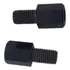 Par Adaptador Retrovisor Yamaha P/ Moto Honda Rosca 10mm