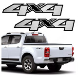Par Adesivo 4x4 S10 2013 2014 2015 2016 2017 2018 2019 2020