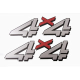 Par Adesivo Chevrolet 4x4 S10 Ss10 D20 Silverado