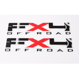 Par Adesivo Chevrolet Fx4 Off Road S10 Ss10 D20 Silverado