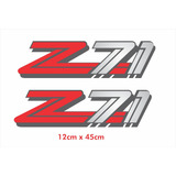 Par Adesivo Chevrolet Z71 S10 Ss10 D20 Silverado