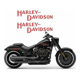 Par Adesivo Compativel Harley