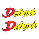 Par Adesivo Deboxe Carro Tuning 15x5cm