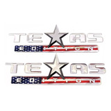 Par Adesivo Emblema Texas