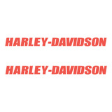 Par Adesivo Harley Davidson
