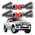 Par Adesivo Lateral Caçamba 4x4 Ford Ranger 2010 2011 2012