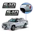 Par Adesivo Lateral Gm S10 Flexpower Executive 2009 10 2011 Cor Transparente