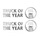 Par Adesivo Resinado Para Scania Truck Of The Year 20469
