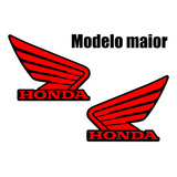 Par Adesivos Asa Tanque Moto Honda Asinha Todas Cores