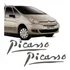 Par Adesivos Citroën Xsara Picasso Emblema Grafite Resinado