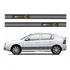 Par Adesivos Faixa Lateral Compatível Chevrolet Astra At007
