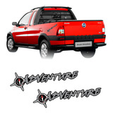 Par Adesivos Linha Fiat