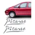 Par Adesivos Picass Citroën Xsara Emblema Lateral Resinado