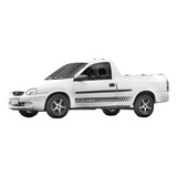 Par Adesivos Pick Up Corsa Faixas Lateral Sport