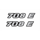Par Adesivos Resinados Compatível 708e 708 E R975 Cor Padrão