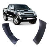 Par Alargador Moldura Parachoque Dianteiro Hilux 2005 A 2011